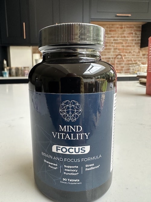 Mind Vitality Focus bottle