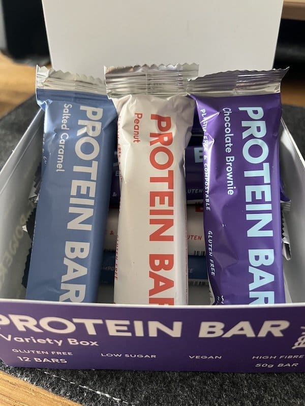 variety pack of feel protein bars