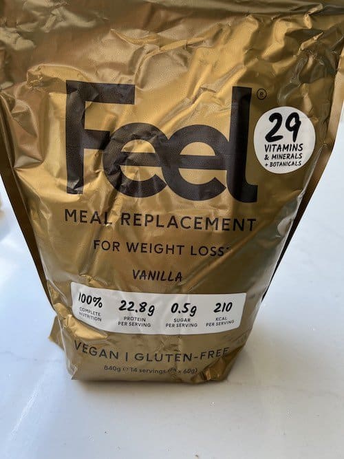 feel complete meal front
