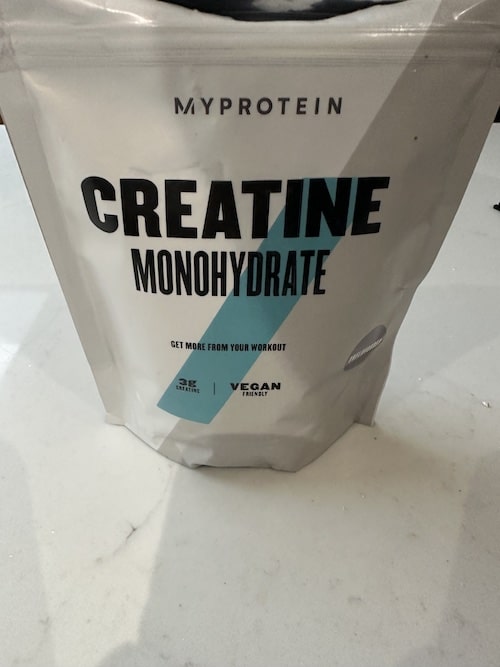 MyProtein Creatine package