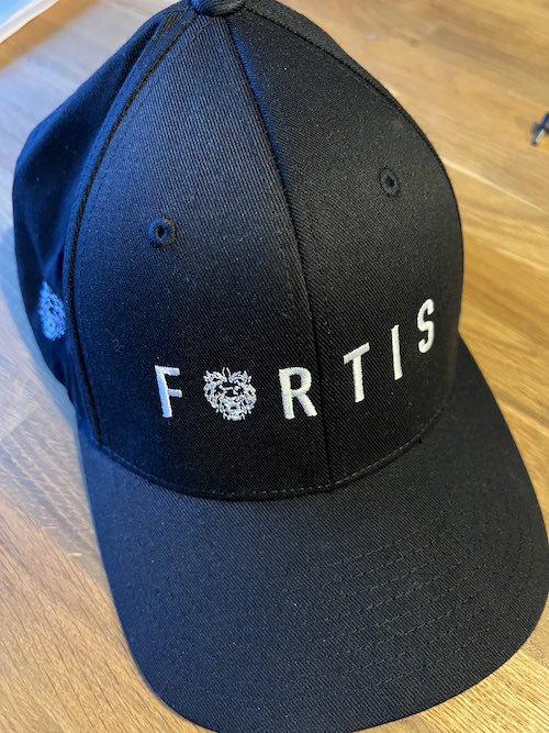 fortis cap in black