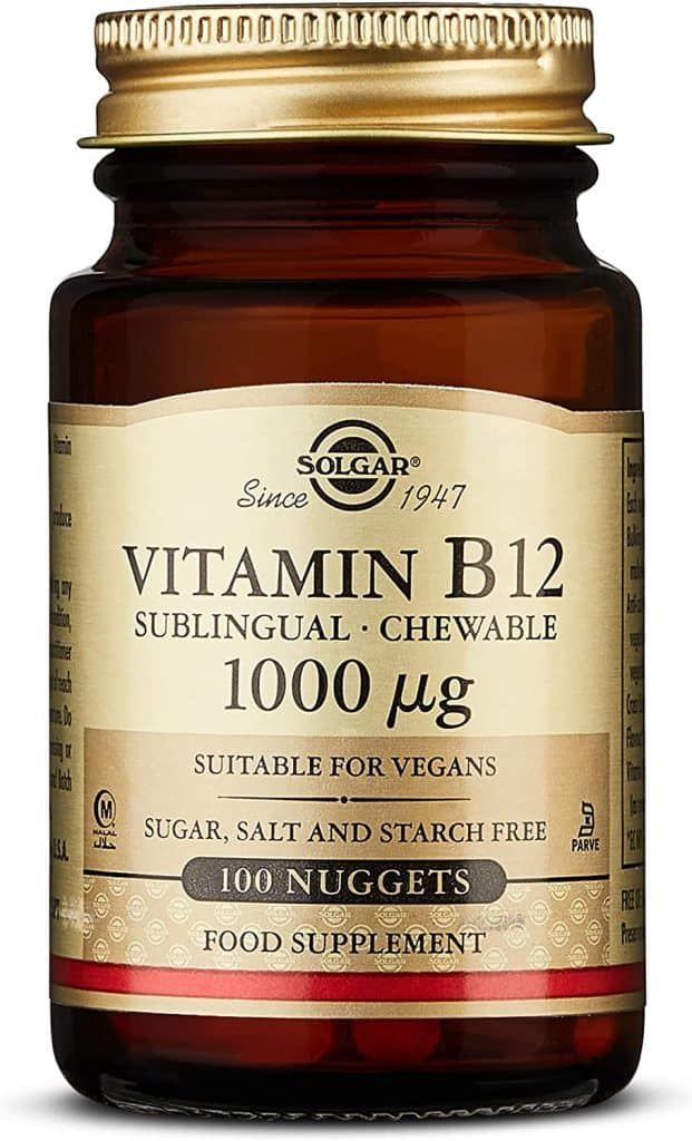 Solgar Vitamin B12 bottle
