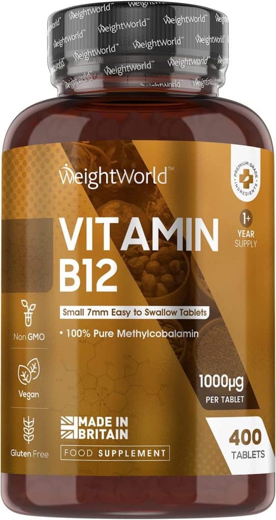 Weightworld Vitamin B12 bottle