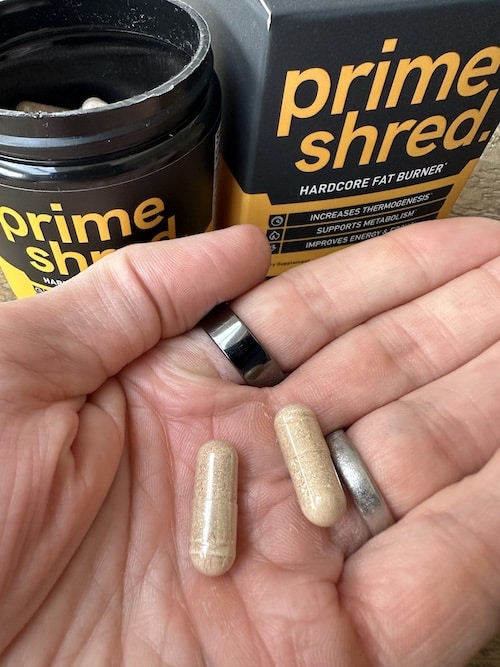 Prime Shred capsules