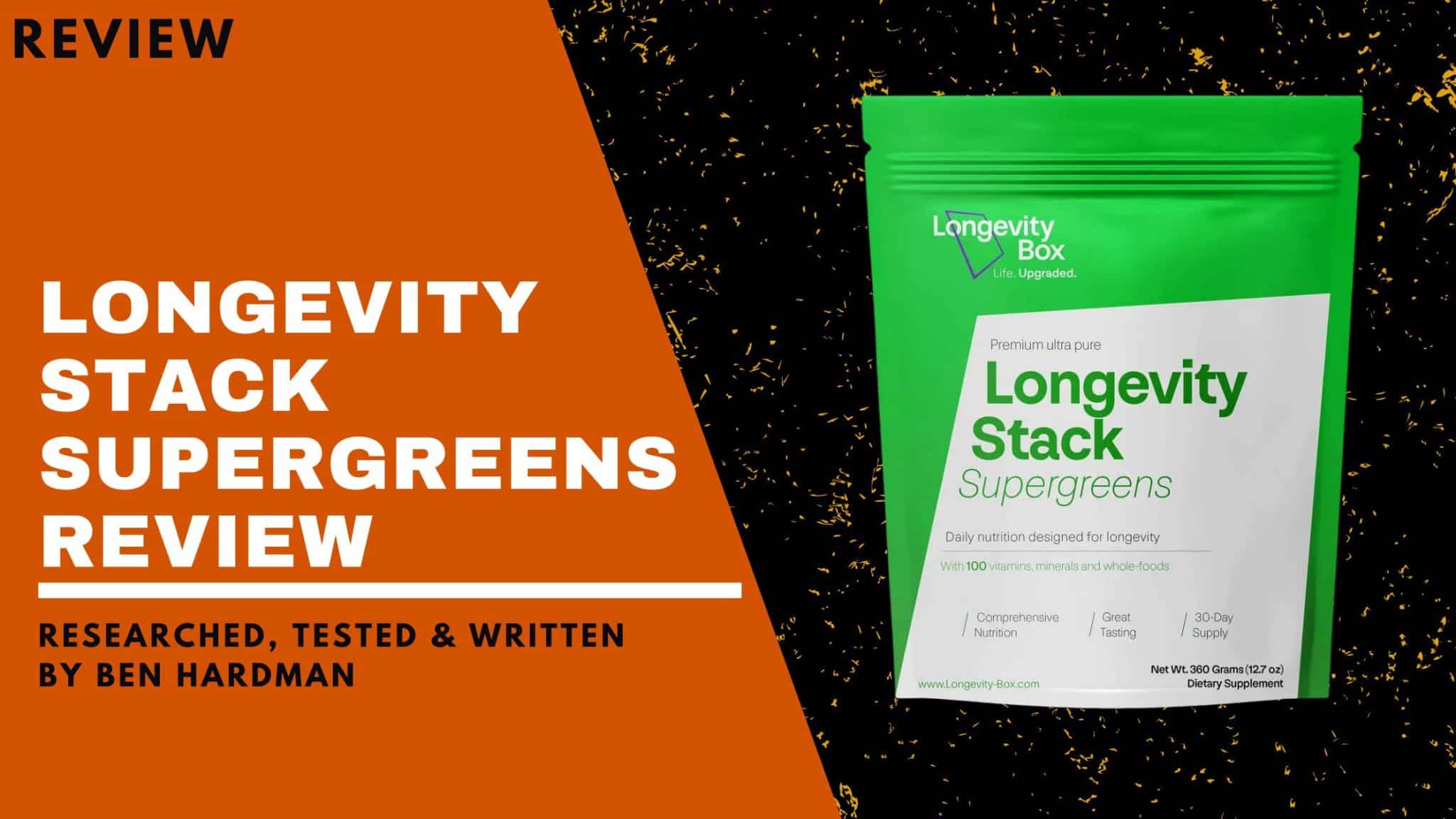 Longevity Stack Supergreens Review 2024 - Taste Tested Verdict