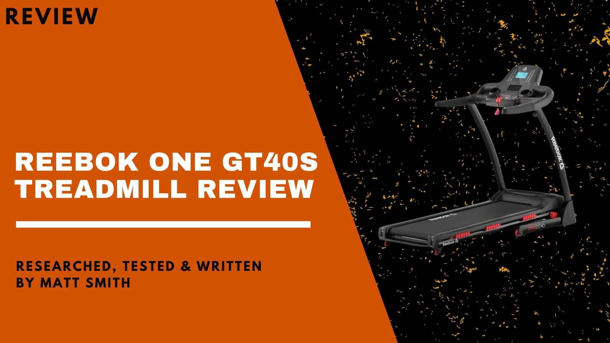 Reebok One GT40s Treadmill Review Best Prices In UK