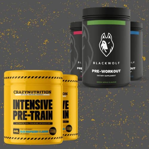 Best Caffeine-Free Pre-Workout winners Blackwolf and Pre-Train