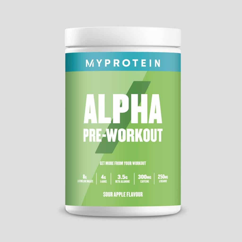 Myprotein Alpha PreWorkout Sour Apple