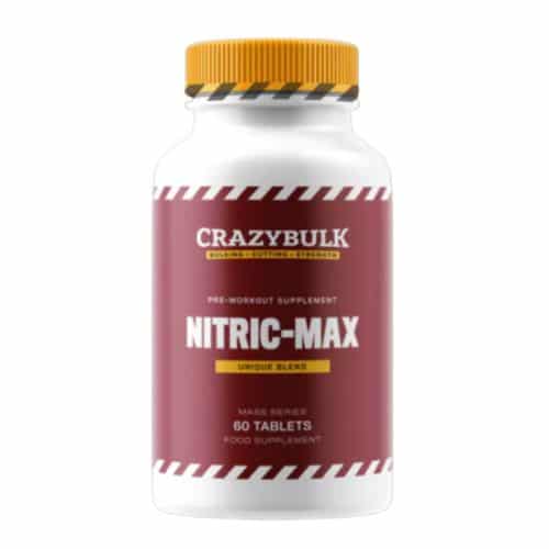 Nitric-Max Pre-Workout bottle