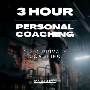 3 hour coaching product